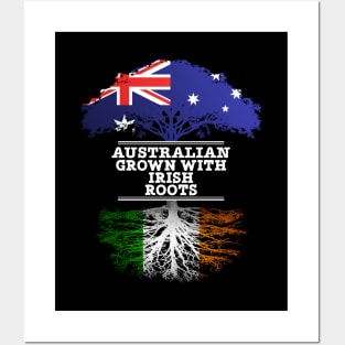 Australian Grown With Irish Roots - Gift for Irish With Roots From Ireland Posters and Art